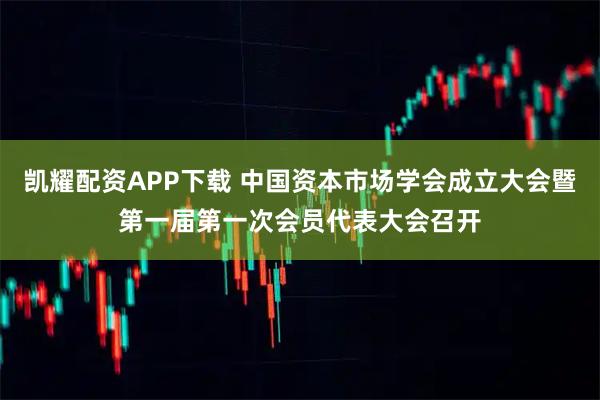 凯耀配资APP下载 中国资本市场学会成立大会暨第一届第一次会员代表大会召开
